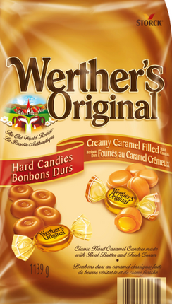 Werther's Original Hard Candies, 1139 g