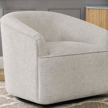 Thomasville Fabric Swivel Chair