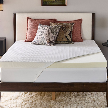 Novaform 3 in. Advanced Back Support Memory Foam Mattress Topper TWIN
