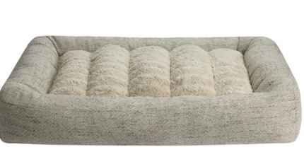 KS Channeled Bolster Pet Bed