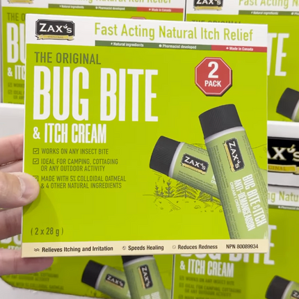 Zax's Original Bug Bite & Itch Cream 2-Pack
