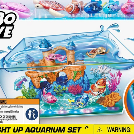 Zuru Robo Alive Light Up Aquarium Set