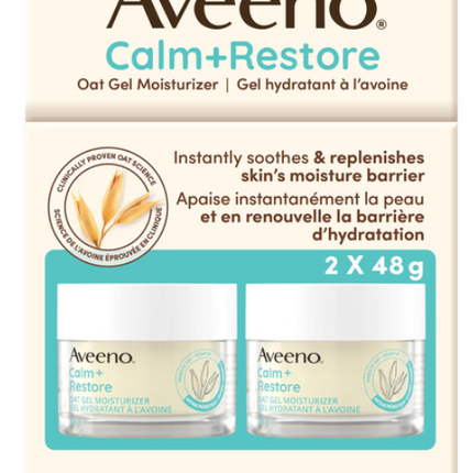 Aveeno Calm+Restore Oat Gel Face Moisturizer