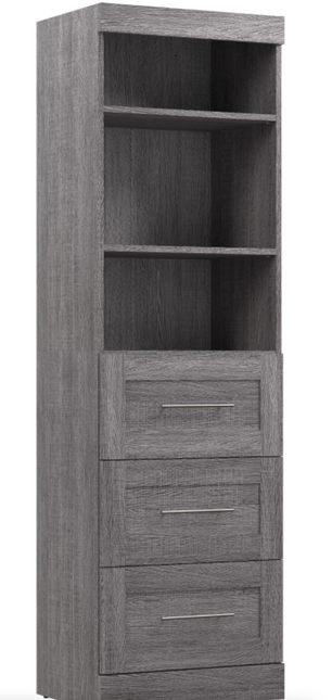 Bestar Boutique 25" and 36" Storage Towers w/ Drawers