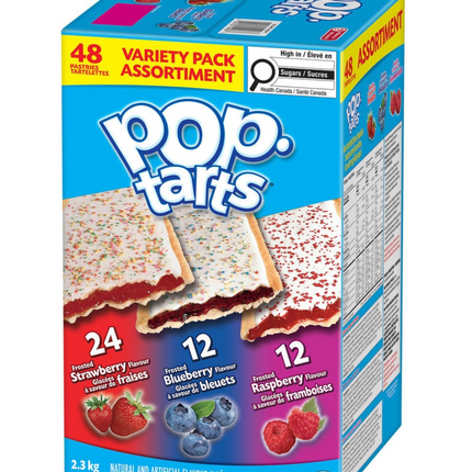 Pop-Tarts Pastries, Variety Pack, 2.3 kg OPEN