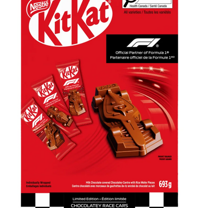 Kit Kat Formula 1 race car, 693 g OPEN