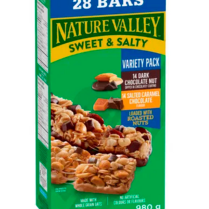 NATURE VALLEY Sweet & Salty 30-36 x 980g
