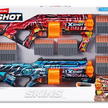 Zuru X Shot Dart Blaster 2 Pack  USED