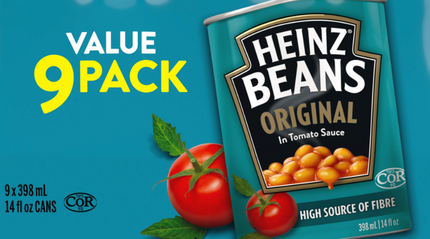 Heinz Original Beans Pack of 8-9