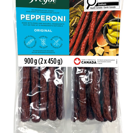 Freybe Pepperoni, 2 × 450 g