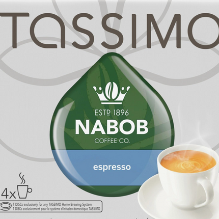 Tassimo Nabob Espresso Single Serve T-Discs, 110g 14ct