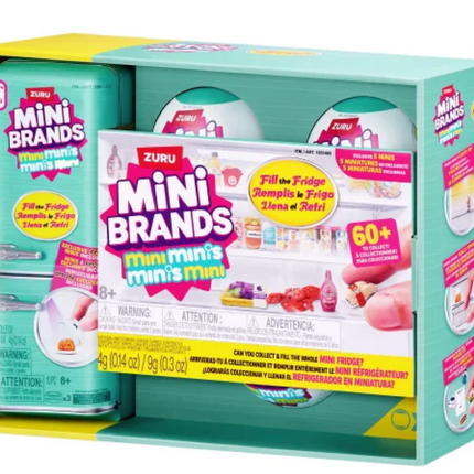 Mini Brands Fill the Fridge