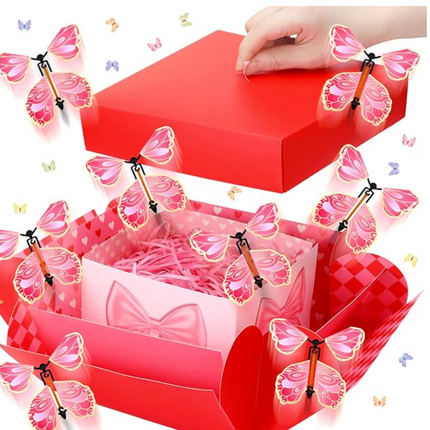 Valentine's Day Butterfly Explosion Gift Box