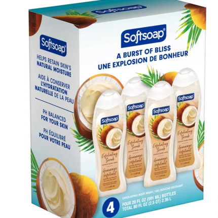 Softsoap Body Wash, 591 mL