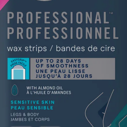 VEET PROFESSIONAL Wax Strips Dry Skin - Legs & Body, OPEN