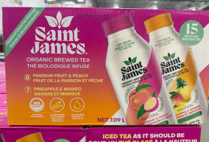 Saint James Iced Tea 12-9-pack